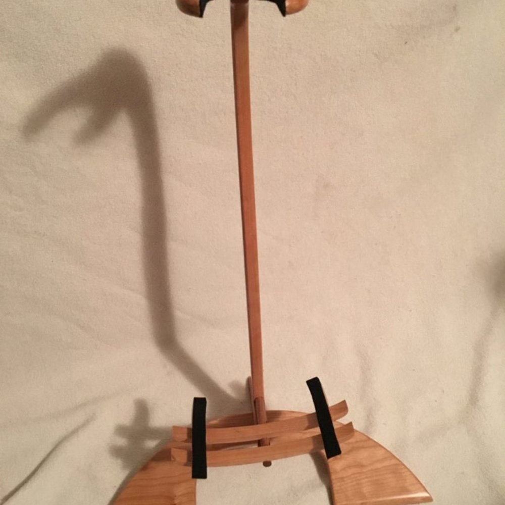 Cherry Guitar Stand - Picture 2 of 3